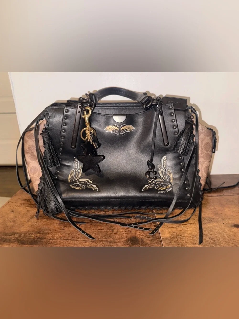 Coach Dreamer 36 In Signature Canvas With Tattoo - Picture 1 of 8
